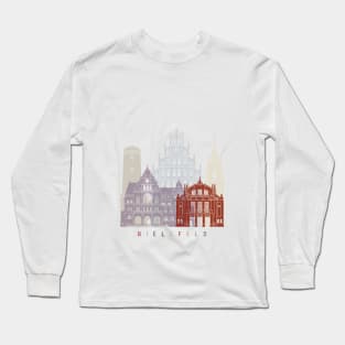 Bielefeld skyline poster Long Sleeve T-Shirt